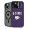 Kansas State University K-State Logo iPhone 15 Kickstand Case